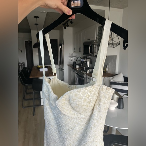 Nadine Merabi White Jumpsuit - Picture 5 of 8